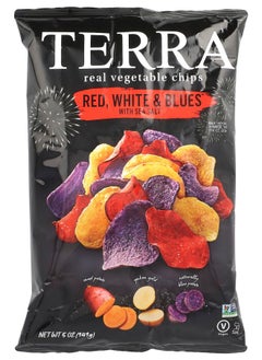 Terra Real Vegetable Chips Red White & Blues with Sea Salt 5 oz (141 g) 