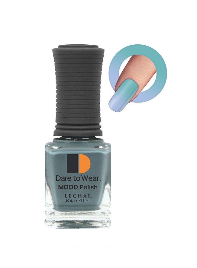 Lechat Color Changing Nail Polish 15ml Glossy Super Shine Nail Lacquer 15ml Fast Dry Long Lasting Nail Enamel Temperature Change Mood Color Polish Nail Art No Need UV LED Lamp No curing Manicure Nail Paint - Image 1