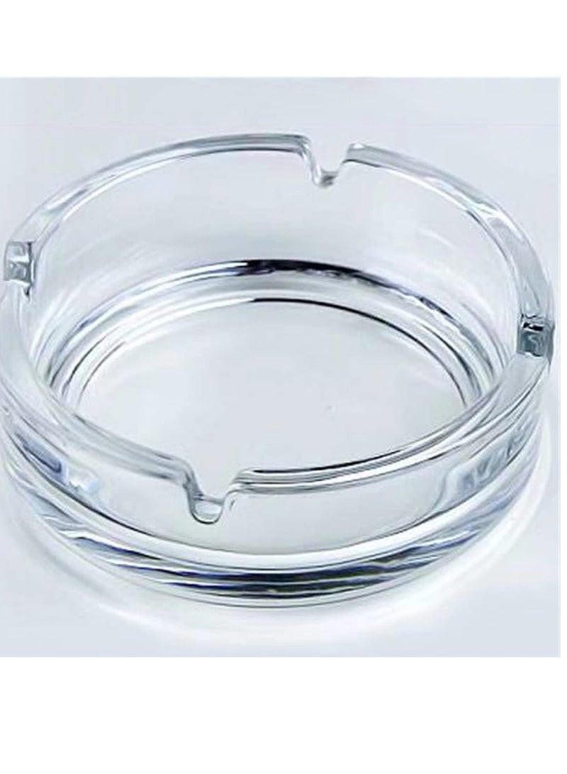 Transparent circular ashtray - Image 3
