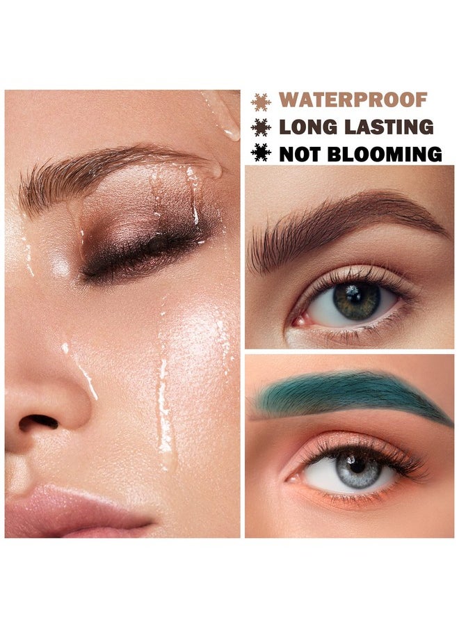 XINGXYUEL Eyebrow Pomade Cream,Brow Pomade Gel Naturally Long Lasting Waterproof,Delicate and Smooth Eye Brow Makeup Cosmetics with Eyebrow Brush - Wine  - Image 5