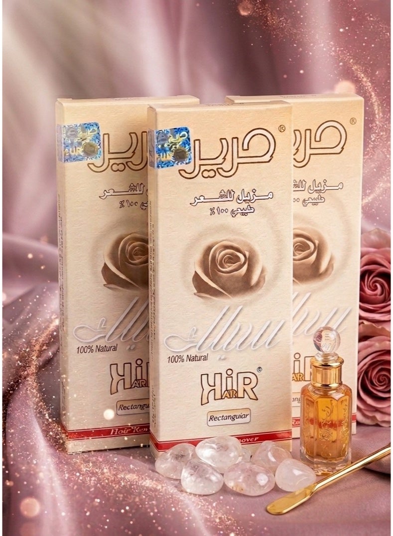 3 عبوه من سويت حرير الطبيعي لإزالة الشعر بدون الم