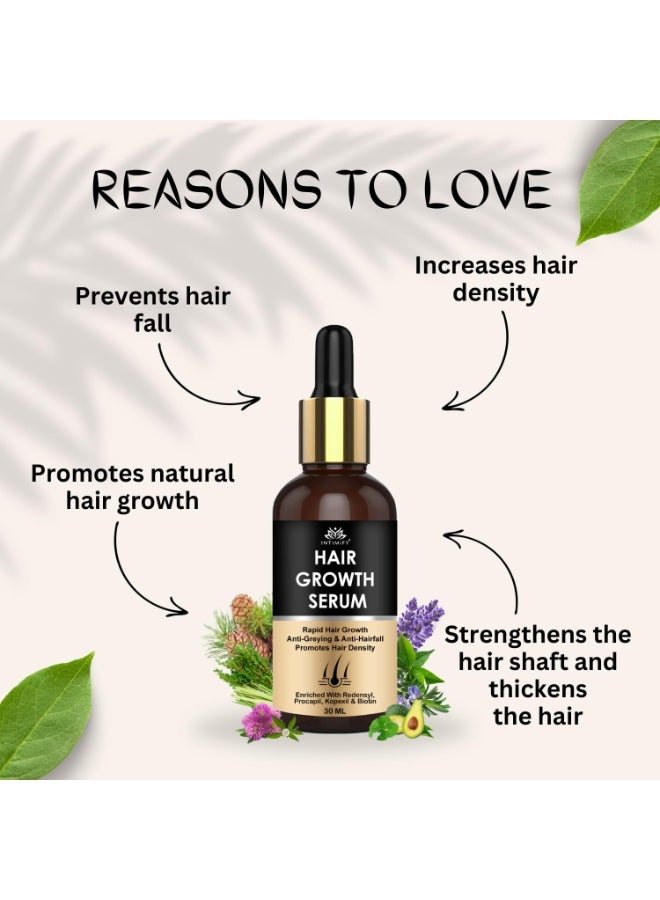 INTIMIFY Hair Growth Serum for Men and Women ,30ml - Image 3
