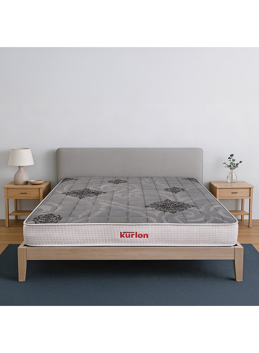 Kurl-On Spinekare Memory Foam | Strong Spinal Support with Rubberized Coir | Anti-Sagging Rebonded Foam | Orthopedic Mattress with Quilted Foam | Breathable | 200x90x20