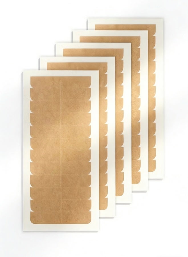 5 Sheets Lace Front Wig Tape Strips Double Sided Waterproof Strong Adhesive Tape for Lace Wig Toupee Hairpiece and Hair Extension Invisible Skin Tone Complexion - Image 2