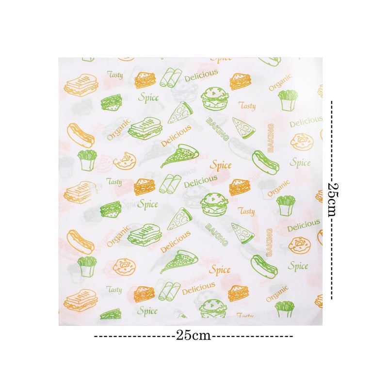 BRILLAR by MISSDOLL Butter Paper Roll for Kitchen Food Wrap - Premium Non-Stick Butter Wrapping Paper | Greaseproof, Heat-Resistant Parchment for Kitchen Food Wrap & Oil Absorption (500 Sheet) - Image 3