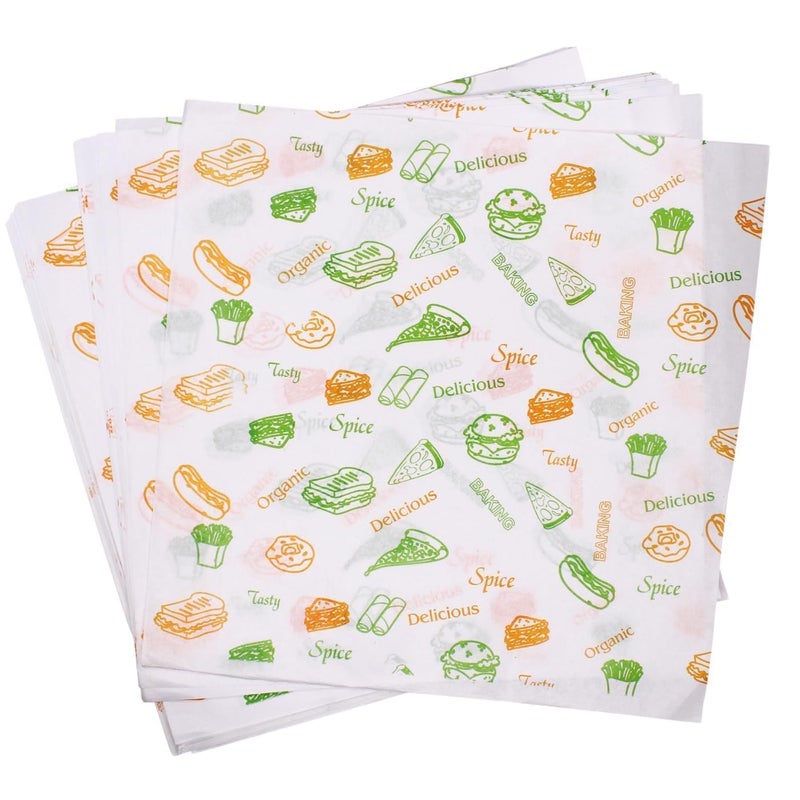 BRILLAR by MISSDOLL Butter Paper Roll for Kitchen Food Wrap - Premium Non-Stick Butter Wrapping Paper | Greaseproof, Heat-Resistant Parchment for Kitchen Food Wrap & Oil Absorption (500 Sheet) - Image 1