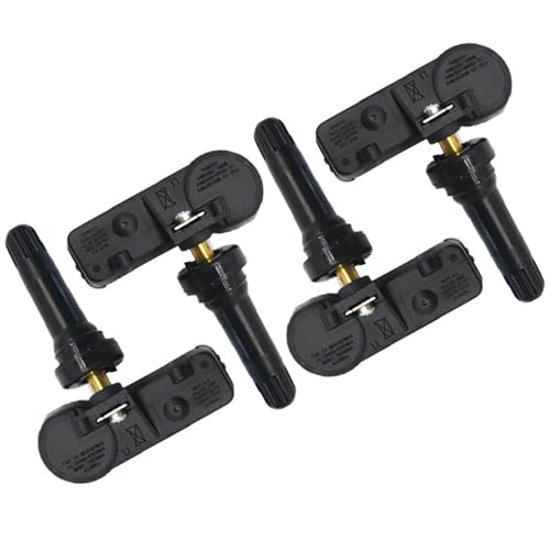 Prefer Warehouse 4-Pack TPMS Tire Pressure Sensors 433MHz | Compatible with Chevy Silverado HD, Compatible with GMC Sierra HD 2018–2020 | Replaces OEM 13528563 | Tire Pressure Monitoring System Sensor - Image 1