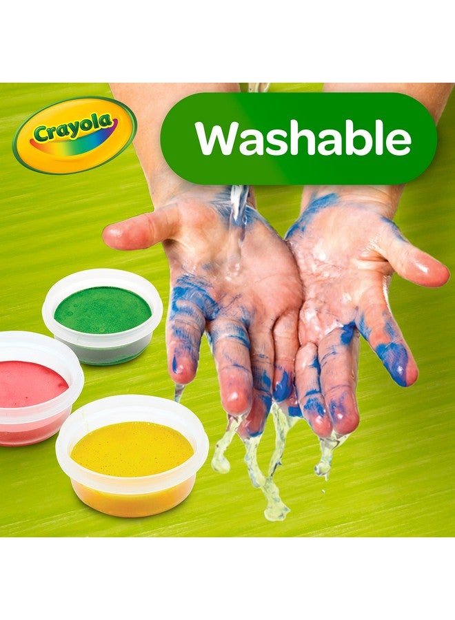 Crayola Spill Proof Paint Set (8ct), Washable Toddler Paint Kit, Includes Brushes, Pots, Activity Pages, Toddler Gift, Ages 3+ - Image 4