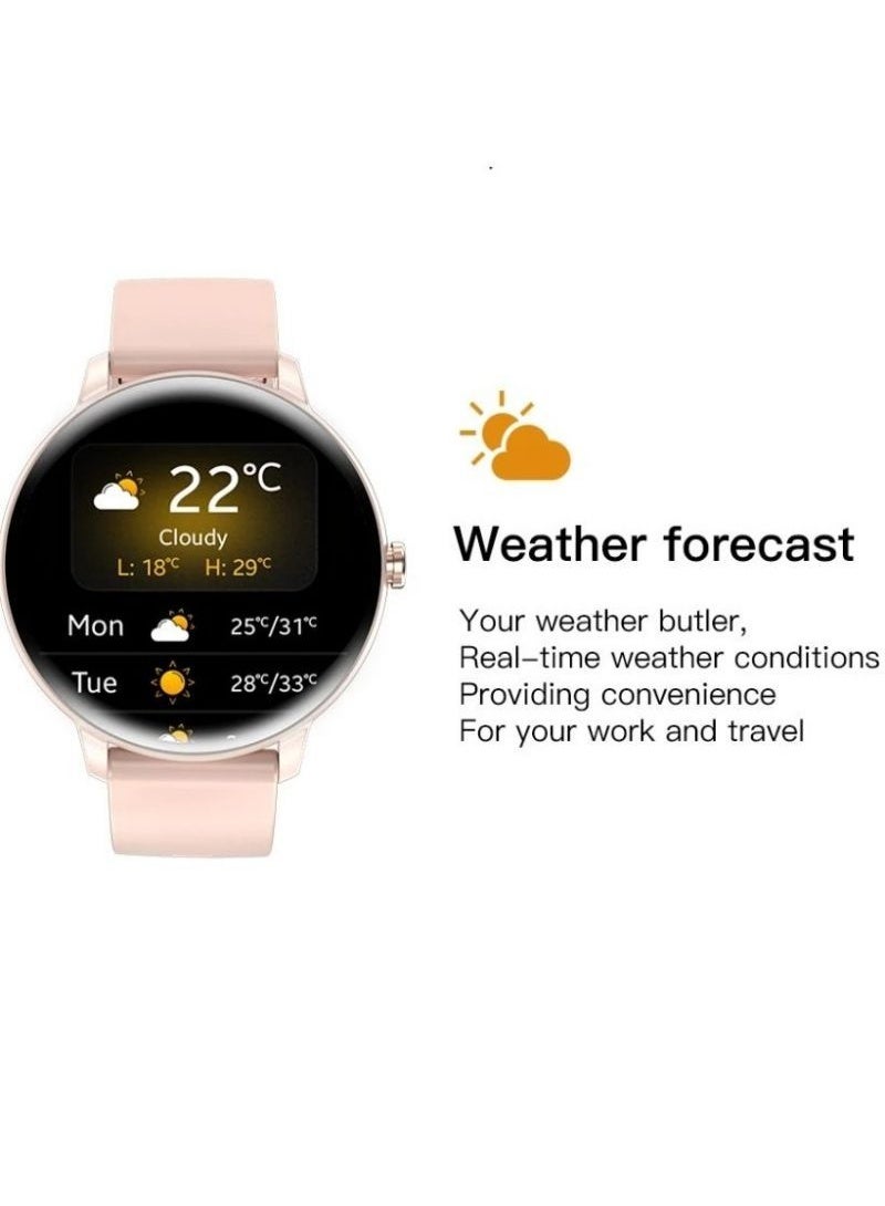Aolon GTR Mini Smartwatch | 1.39" HD Screen, Bluetooth Calling, 115+ Sports Modes & Health Monitor (2024 Edition) - Image 4