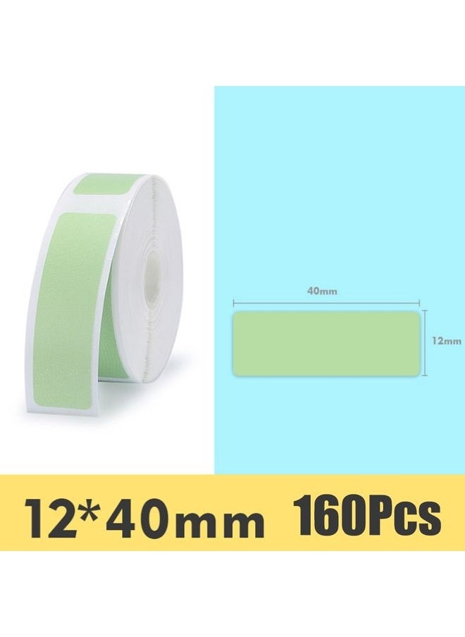 Generic Stickers Barcode Printing Paper For JingChen D11(Green)  - Image 2
