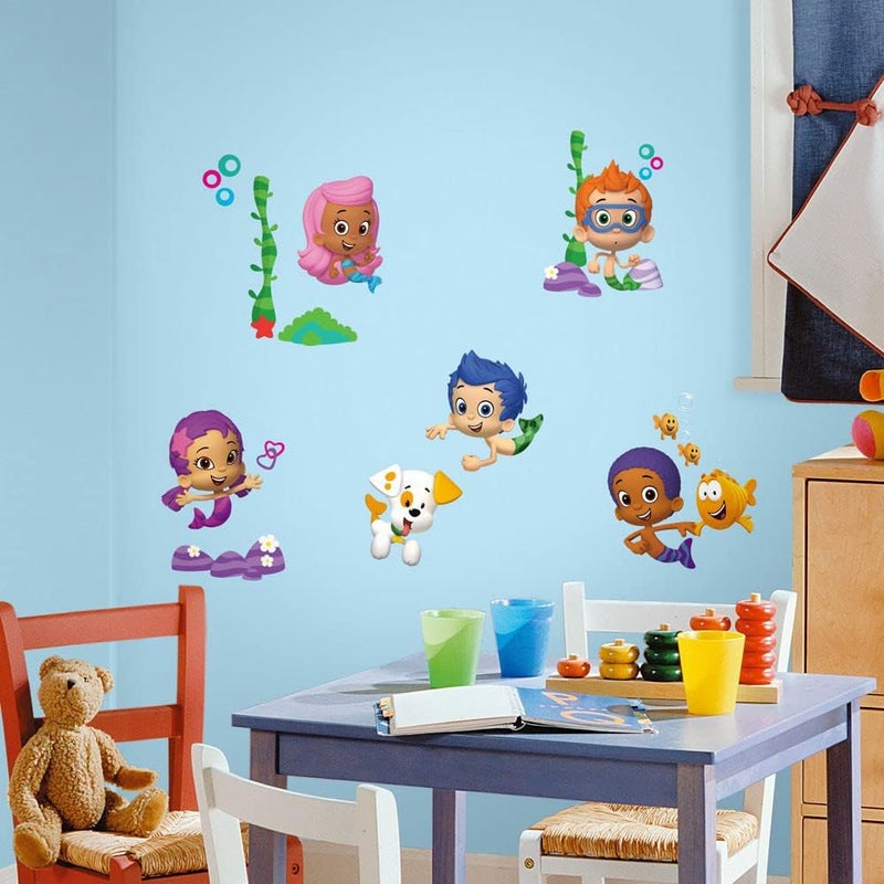 RoomMates RMK2404SCS Bubble Guppies Peel and Stick Wall Decals - Image 2