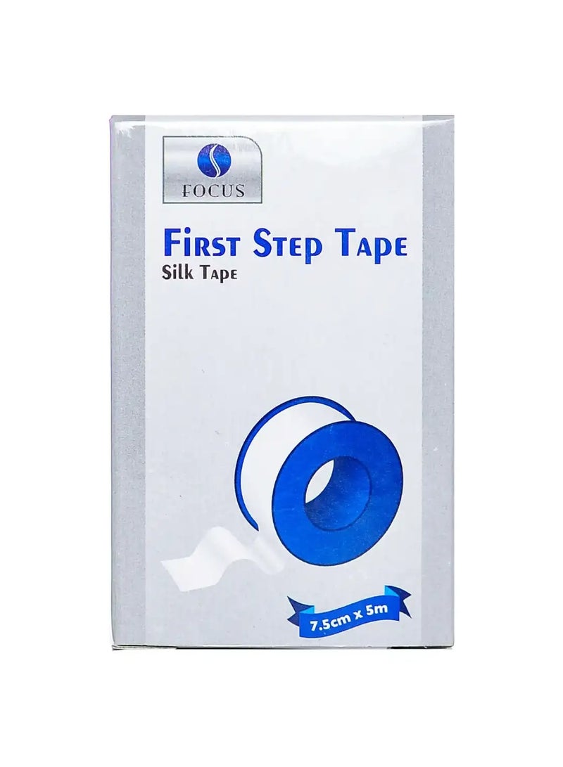 FOCUS Plaster Silk-Tap Medical Adhesive Tape 7.5cm x 5cm  - Image 2