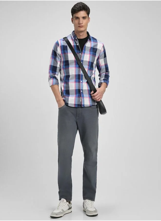 Dennis Lingo Checked Long Sleeves Casual Shirt by Styli