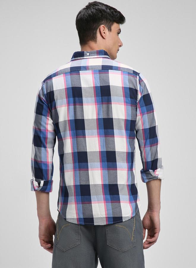 Dennis Lingo Dennis Lingo Checked Long Sleeves Casual Shirt  - Image 5