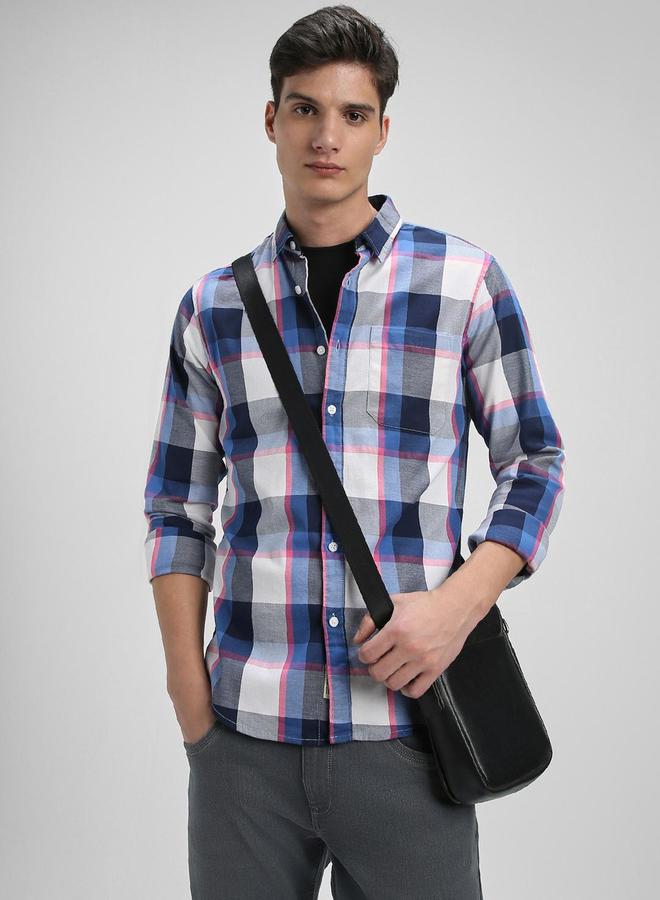 Dennis Lingo Dennis Lingo Checked Long Sleeves Casual Shirt  - Image 1