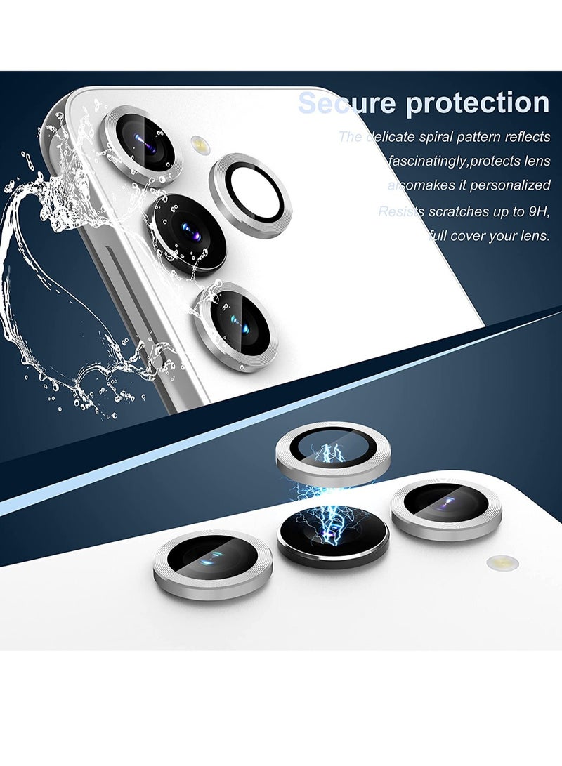 ELTRAZONE [3+3 PCS]  for Samsung Galaxy S23/ S23+ Camera Lens Protector, [Scratch Resistant] [Positioning Installation] Tempered Glass Lens Protector Cover - Image 4