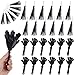 Motionchic 24 Pack Hand Clappers Noisemakers Include 12 Large 7 Hand Clappers 12 Party Horns and Blowers Noisemaker Toys for Xmas 2026 New Years Eve Party Supplies Black - Image 2