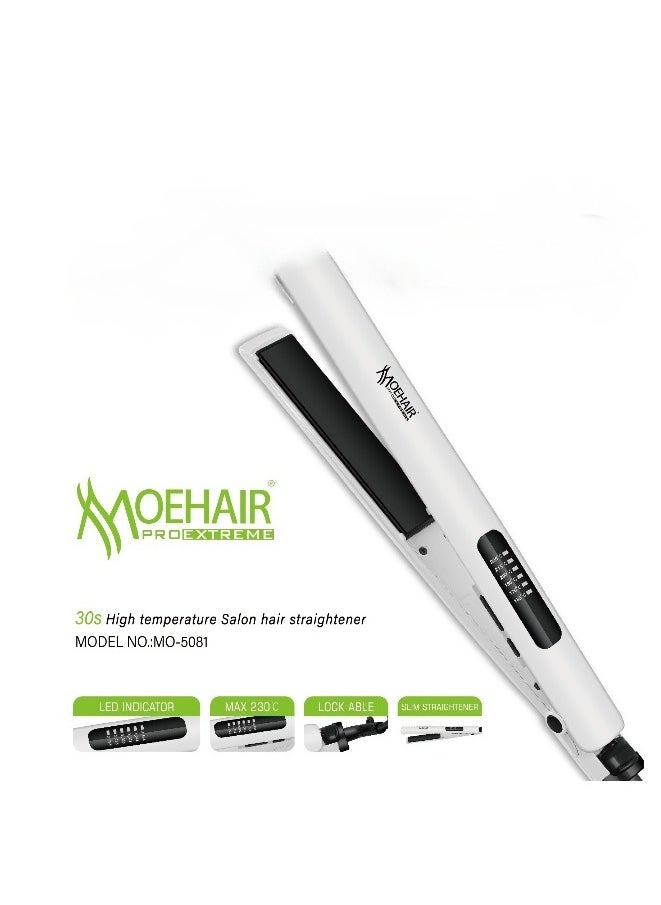 MoeHair - MoeHair MO-5081 Professional Hair Straightener - Image 1