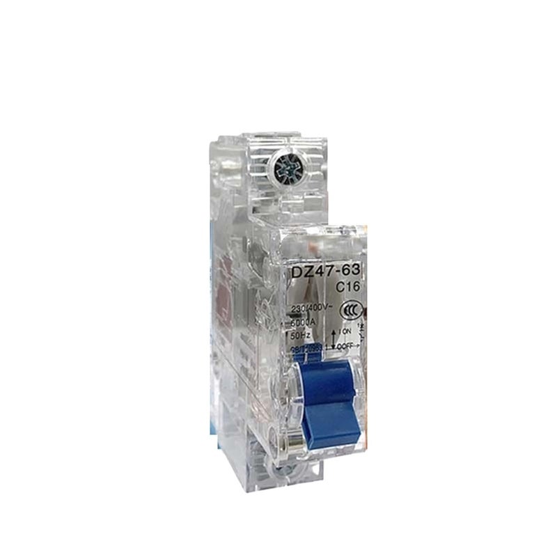 Circuit Breaker, .DZ47-63 1P 2P 3P 4P 63a Transparent Shell 6Ka MCB air Single Pole Switch Low Voltage(20a,2P) - Image 2