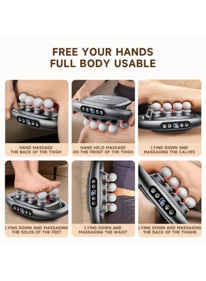 Generic Deep tissue massage gun with 8 massage heads, an electric massage tool suitable for legs, arms, waist, back and buttocks, can be used for relaxation, recovery and massage, suitable for women, men, mothers and fathers as a professional massager. (Chinese packaging)  - Image 3