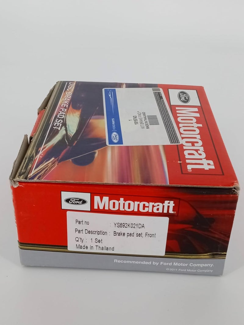 Motorcraft طقم وسادات الفرامل الأمامية الأصلية لفورد فيغو - أداء عالي وكبح موثوق - Image 2