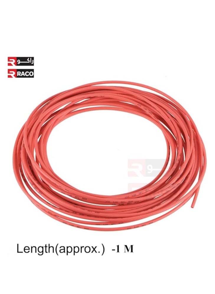RACO For wrapped cable wires, one meter of red heat-shrink tube insulation..  - Image 3