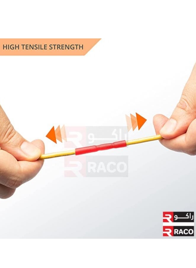 RACO For wrapped cable wires, one meter of red heat-shrink tube insulation..  - Image 5