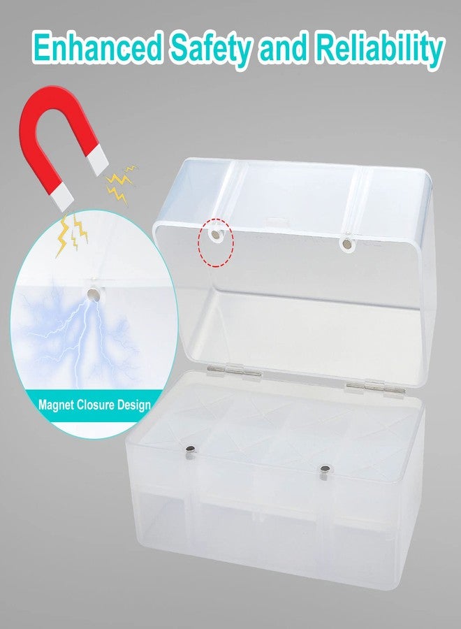 APDTEK علبة تخزين قوارير الأنسولين من APDTEK للثلاجة، 8 فتحات، منظم وحافظة قوارير الأنسولين لمرضى السكري للسفر، تناسب قوارير حقن الأنسولين من 5 مل إلى 15 مل (أبيض) - Image 3