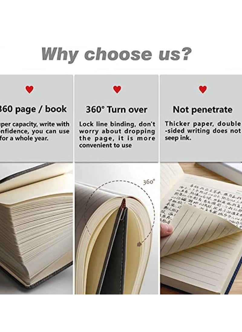 LYNLYN - A5 Notebook Journal Hardcover Executive Diary with Premium Thick Paper - Image 1