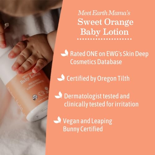 Earth Mama Angel Baby Angel Baby Lotion 8-Ounce Bottle - Image 2