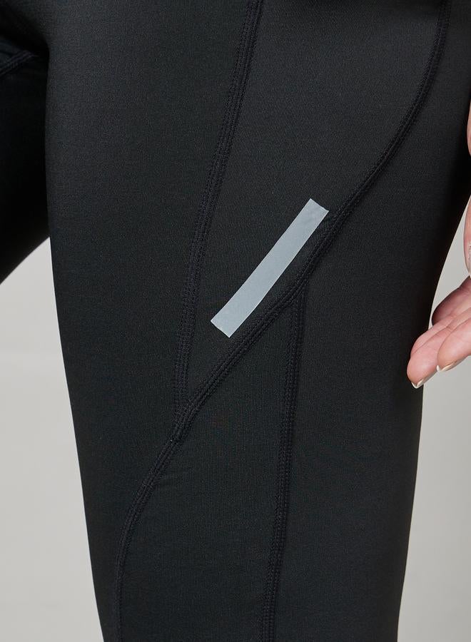 ستايلي اكتيف ليقنز رياضي بتداخلات شبكية - Image 4