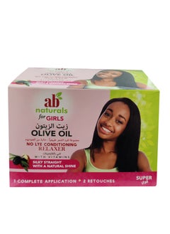 Ab Naturals Olive Oil Relaxer with Vitamins Super For Girls 