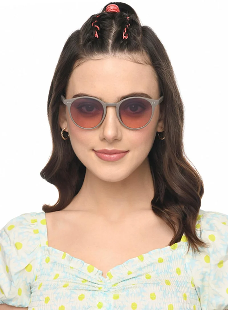 فينسينت تشيس نظارات شمسية مستديرة مستقطبة للنساء VC S16343