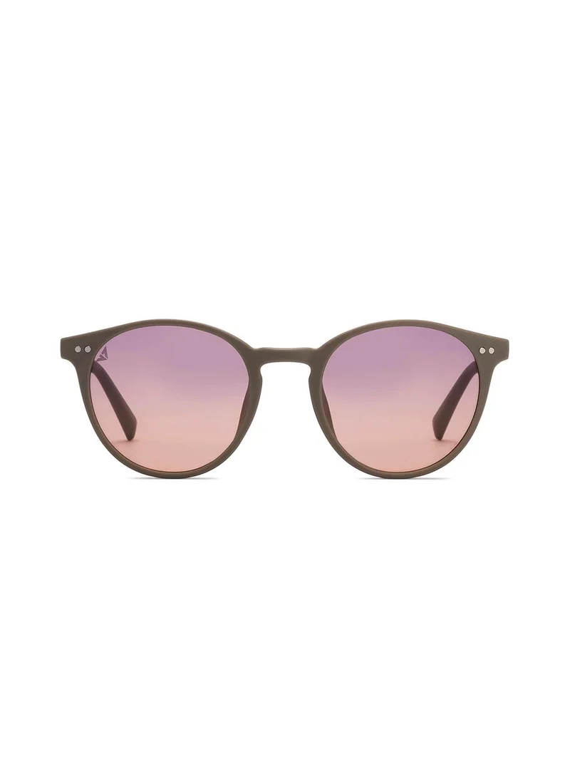 VINCENT CHASE Women's Polarized Round Sunglasses VC S16343