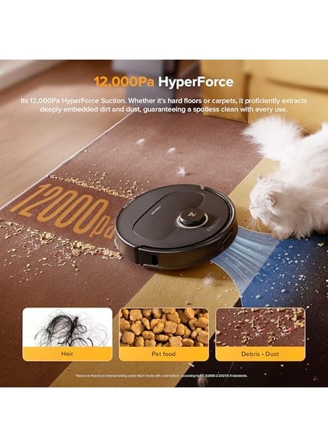 roborock Qrevo 5AE Robot Vacuum & Mop | 12,000Pa Suction, Auto Mop Lifting, Self-Washing & Drying, Self-Emptying Dustbin, Dual Anti-Tangle Brushes, Obstacle Avoidance, App Control - Image 2