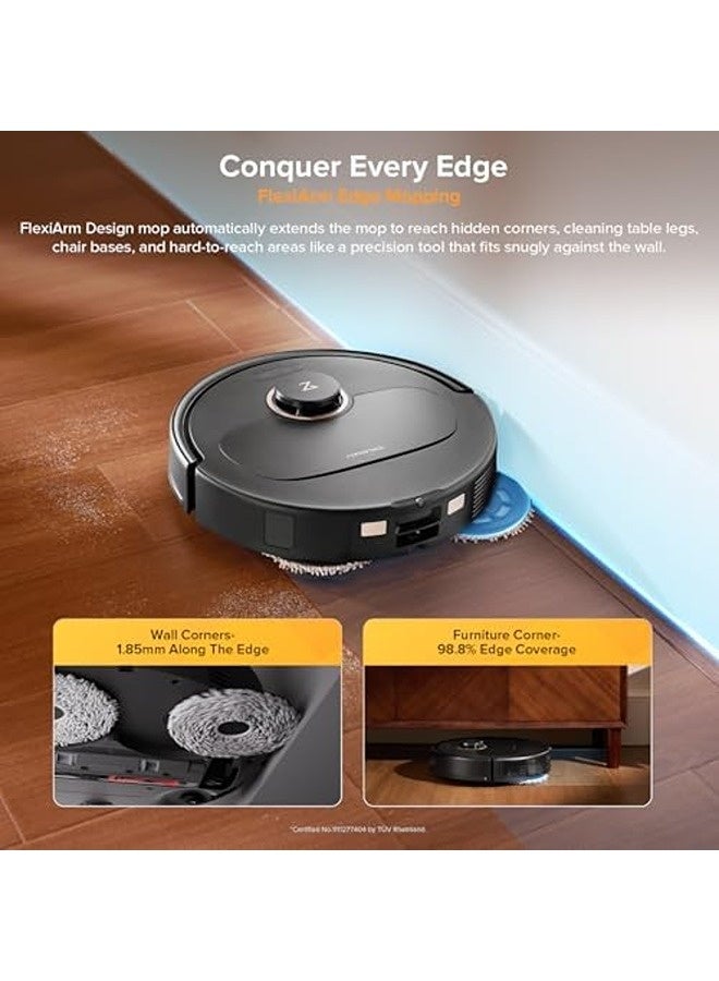 roborock Qrevo 5AE Robot Vacuum & Mop | 12,000Pa Suction, Auto Mop Lifting, Self-Washing & Drying, Self-Emptying Dustbin, Dual Anti-Tangle Brushes, Obstacle Avoidance, App Control - Image 4