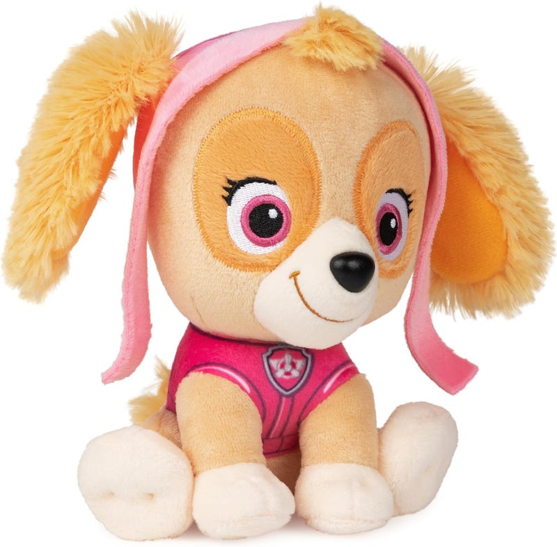 غاند لعبة الرسمية من PAW Patrol: سكاي بزي الطيار المميز، دمية محشوة للأطفال من عمر سنة فما فوق، مقاس 6 بوصات (قد تختلف الأنماط) - Image 4