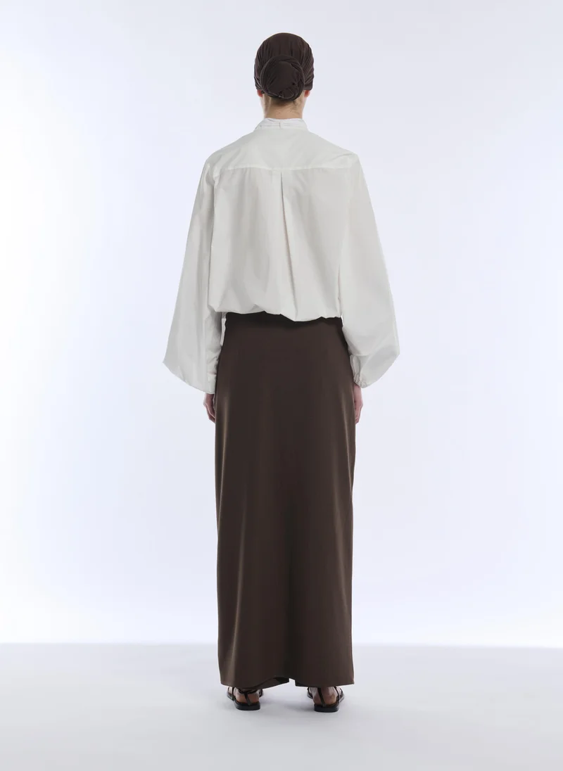 Iyal  Poplin Bow Blouse for Women | Best Price UAE