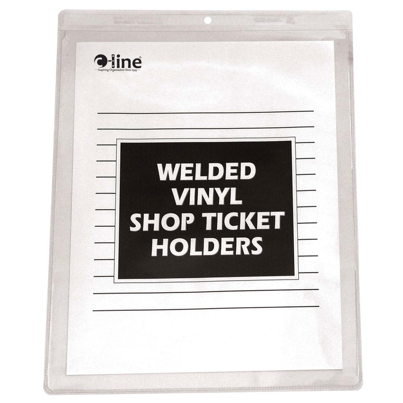 C-Line Vinyl Shop Ticket Holders, Both Sides Clear, 9 x 12 Inches, 50 per Box (80912) - Image 4