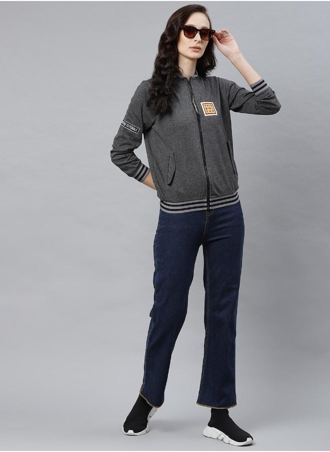 Hubberholme Charcoal Sweatshirt For Women  - Image 4
