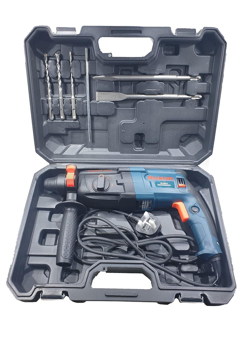 Roxon Hilti Drill 800 Watts with Head Adapter for Normal Dlades  - Image 2