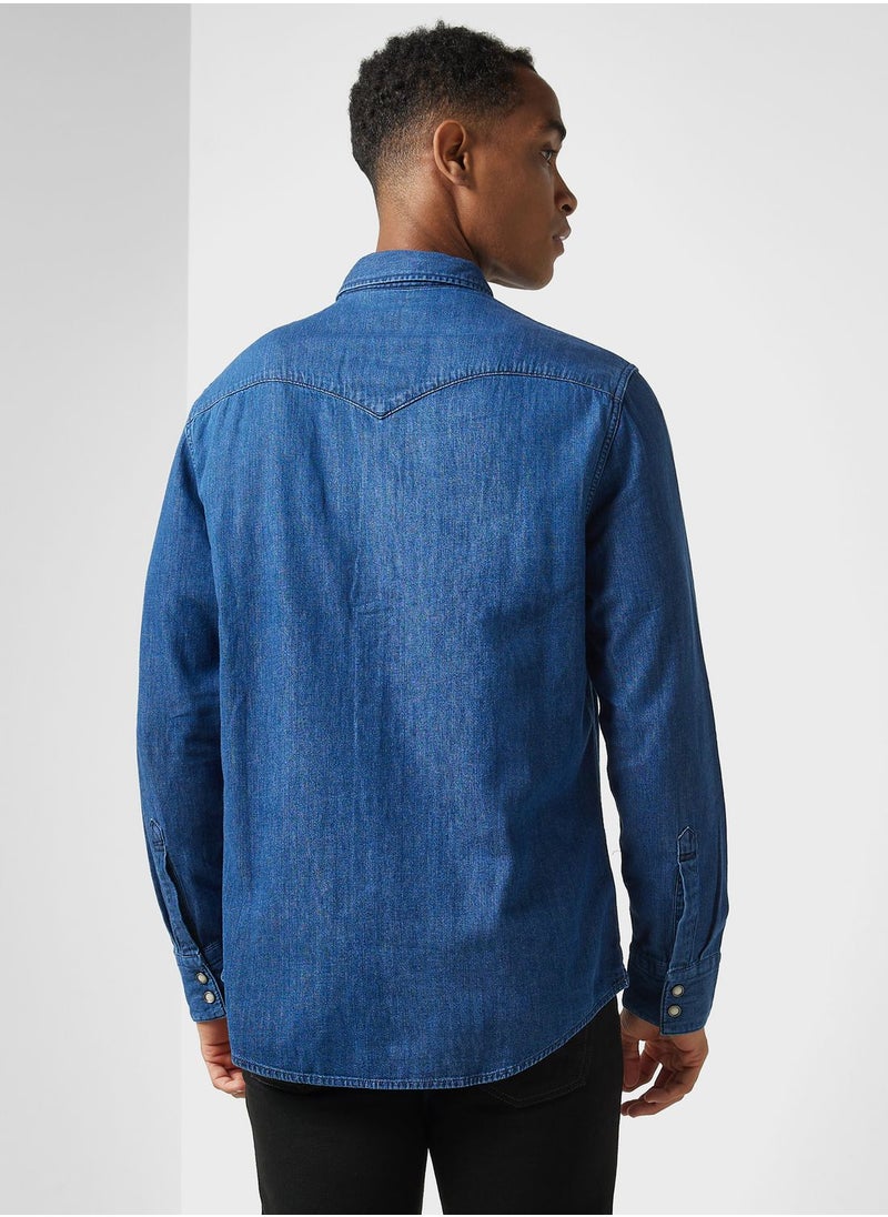 Levi's - Denim Washed Shirt - Image 1