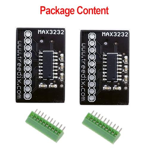Treedix 2pcs Mini RS232 to TTL MAX3232 Convert Adapter Board Transceiver Breakout Board 3v-5v - Image 5
