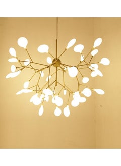 ماركة غير محددة 27 رؤساء الحديثة LED اليراع الثريا الإضاءة قلادة الثريات بريقا لغرفة المعيشة غرفة نوم المطبخ داخلي مصباح تركيبات أضواء  - Image 1