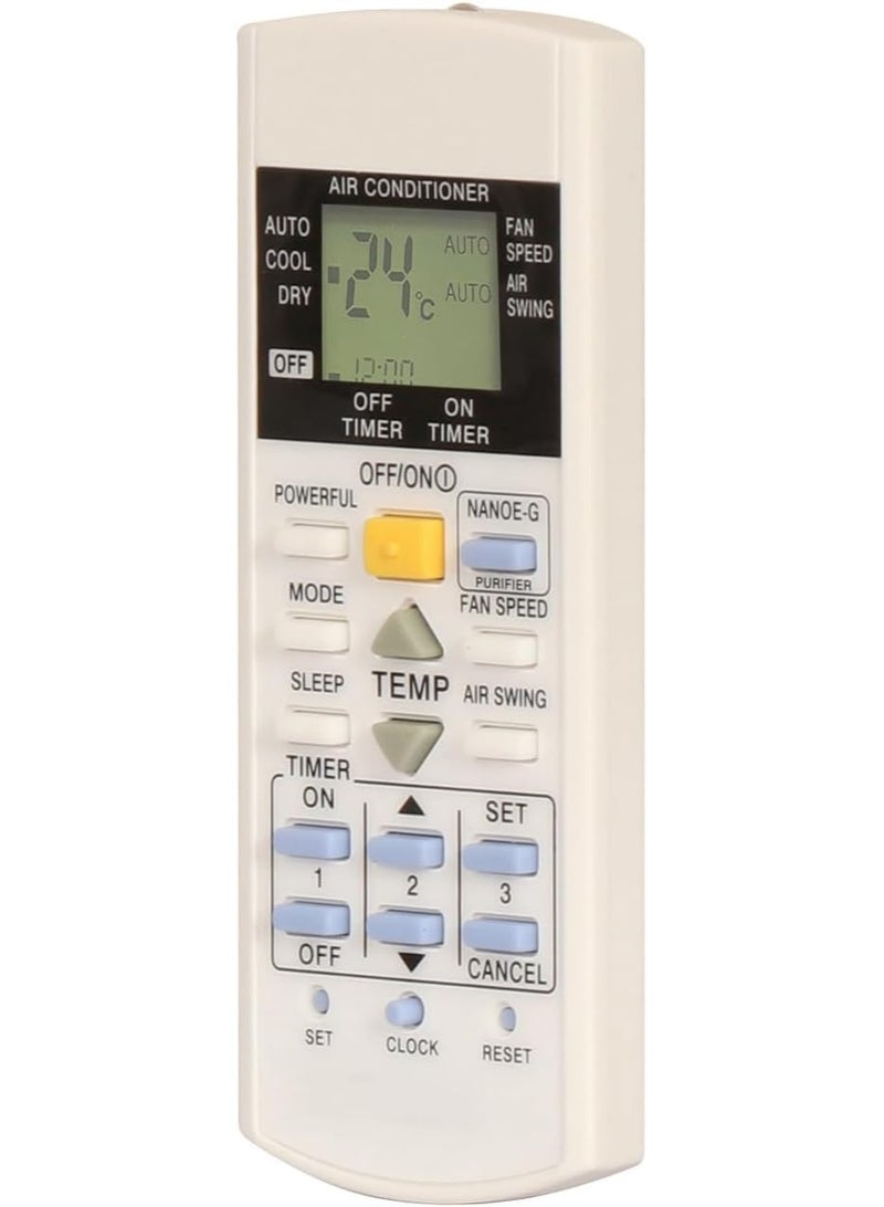 ELTRAZONE جهاز تحكم عن بُعد متوافق مع مكيف الهواء باناسونيك سبليت مع وظيفة نانو جي (AC-29D) مع بطارية - Image 3