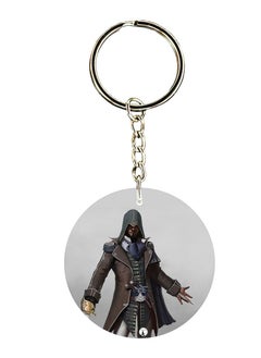Keychain Of The Video Game Assasin's Creed ( 2 Sides)