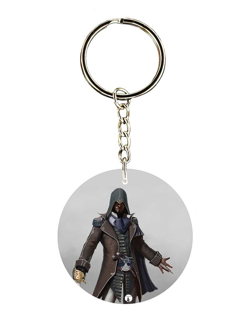 RKN - Keychain Of The Video Game Assasin's Creed ( 2 Sides) - Image 1