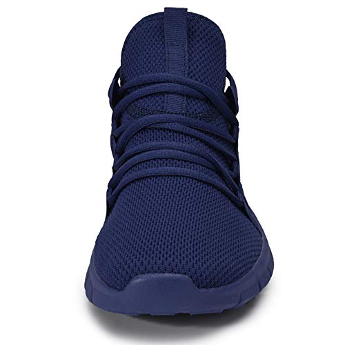 INZCOU Running Shoes Lightweight Tennis Shoes Non Slip Gym Workout Shoes Breathable Mesh Walking Sneakers 4.5women / 3.5men - Image 3