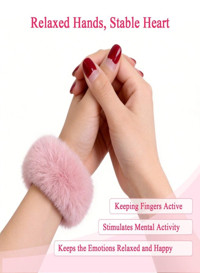 QCWN Hair Pulling Fidget Cube for Trichotillomania Relief Retractable Plush Sensory Tool Simulates Hair Plucking Anxiety ADHD Stress Relief (Style4) - Image 4