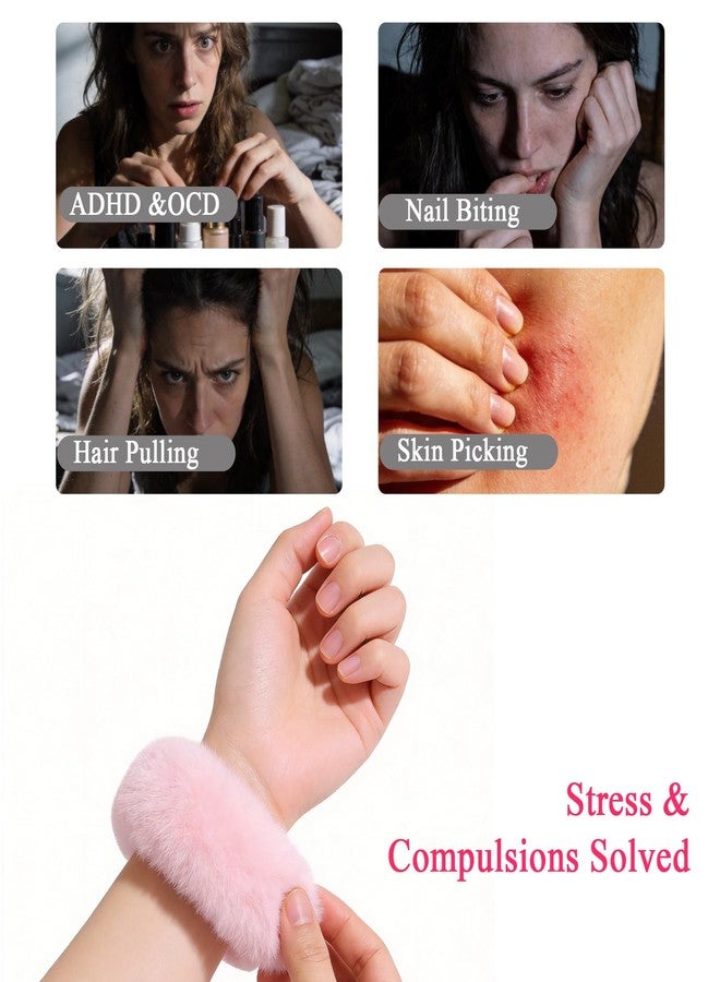 QCWN Hair Pulling Fidget Cube for Trichotillomania Relief Retractable Plush Sensory Tool Simulates Hair Plucking Anxiety ADHD Stress Relief (Style4) - Image 5